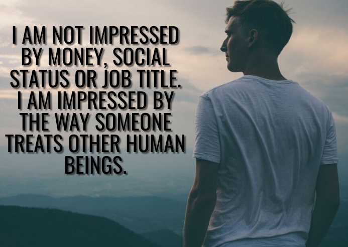 HUMAN BEINGS QUOTE TEMPLATE | PosterMyWall