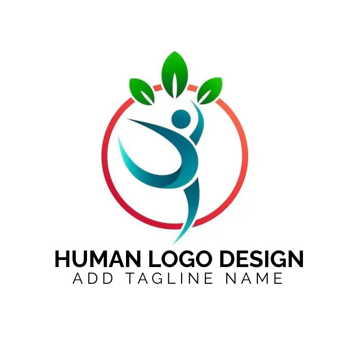 HUMAN LOGO Template | PosterMyWall