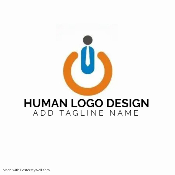 HUMAN LOGO Template | PosterMyWall