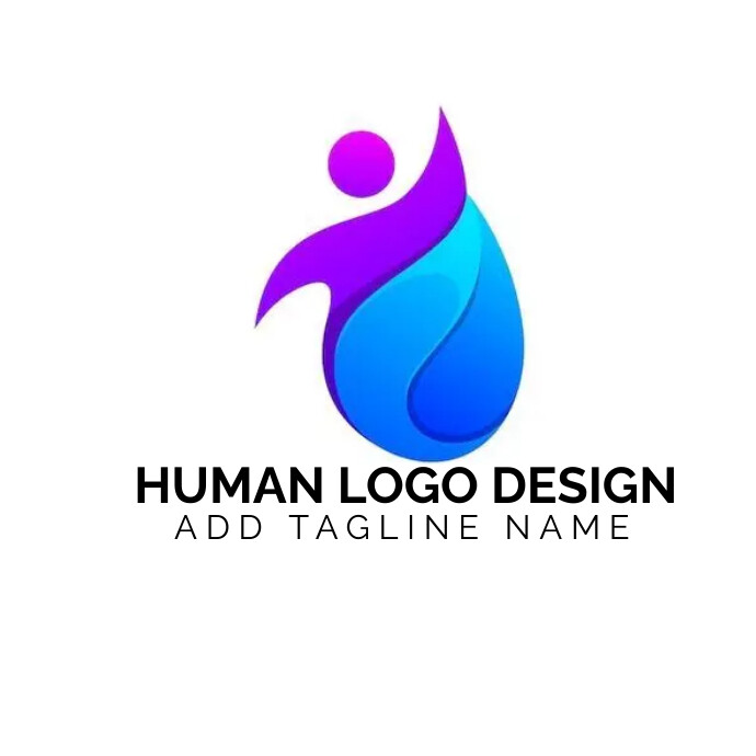 HUMAN LOGO Template | PosterMyWall