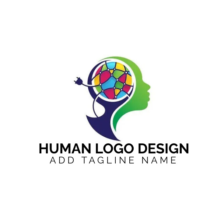 HUMAN LOGO Template | PosterMyWall