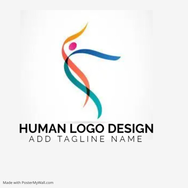 HUMAN LOGO Template | PosterMyWall