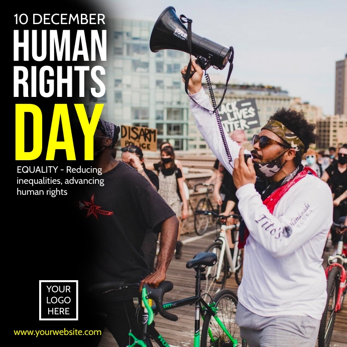 Human Rights Day Template | PosterMyWall