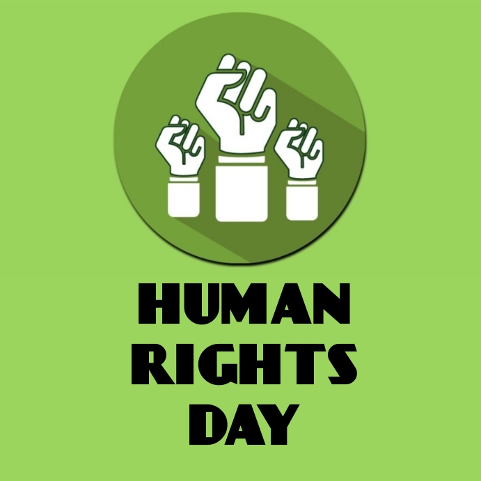 HUMAN RIGHTS DAY Instagram na Post template