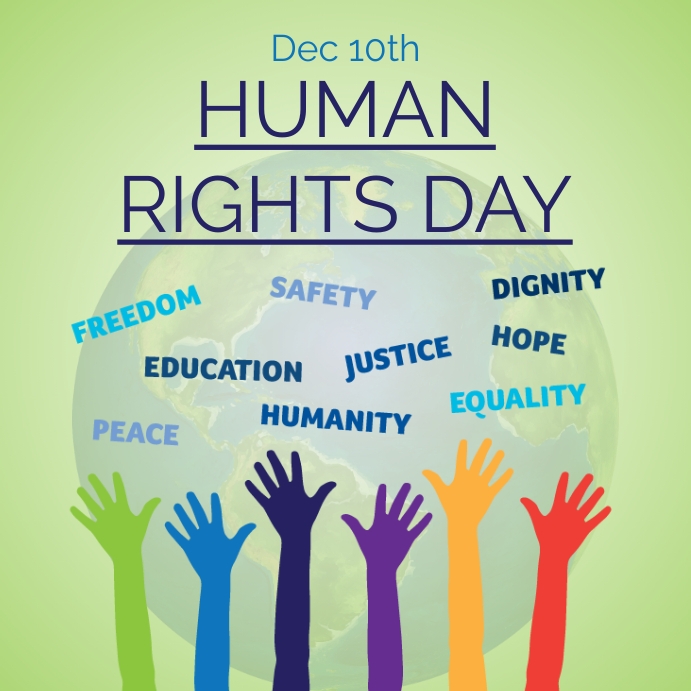 Human Rights Day Template | PosterMyWall