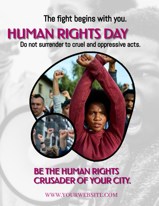 Human Rights Day Flyer,human rights campaign Template | PosterMyWall