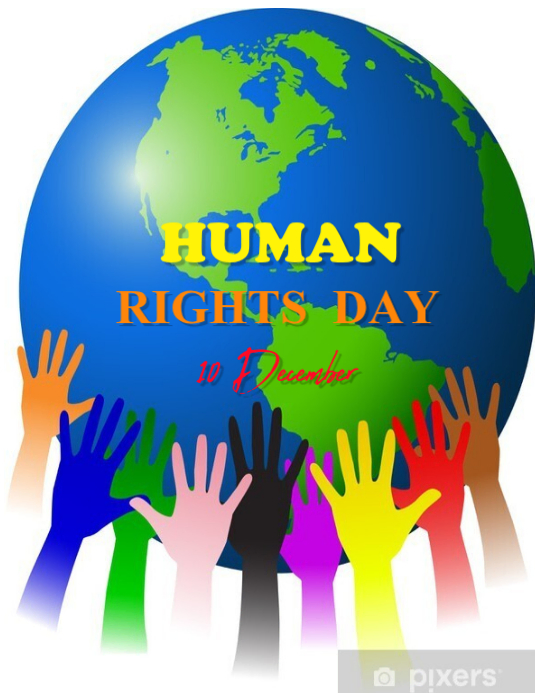White Human Rights Day Flyers Template | PosterMyWall