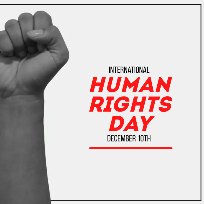 Human Rights Day Instagram Post Template | PosterMyWall