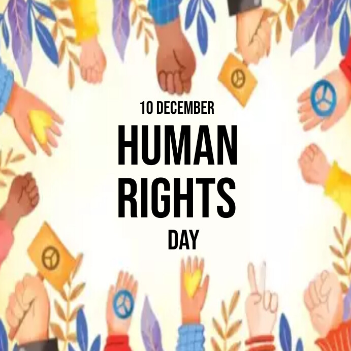 Modèle Human rights day Instagram post | PosterMyWall