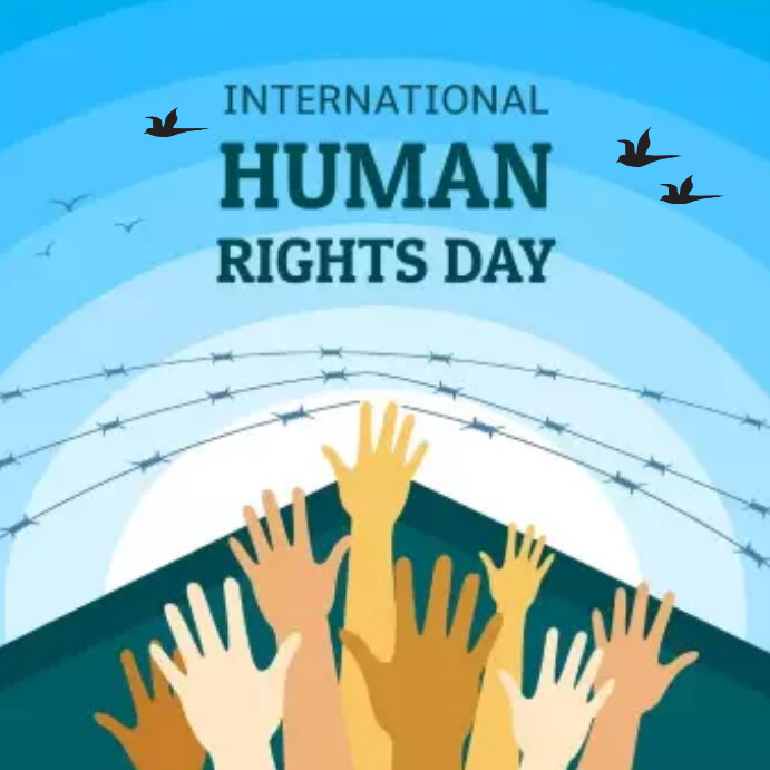 Plantilla de Human rights day Instagram post | PosterMyWall
