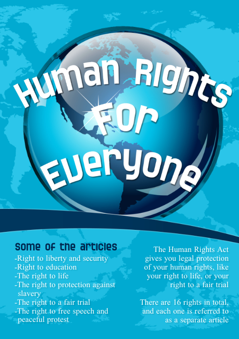 Human Rights Template | PosterMyWall