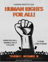 Human Rights Flyer Template | PosterMyWall