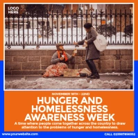 Hunger and Homelessness Awareness Week Iphosti le-Instagram template