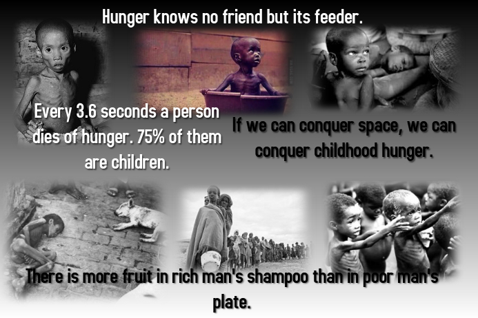 Hunger 海报 template