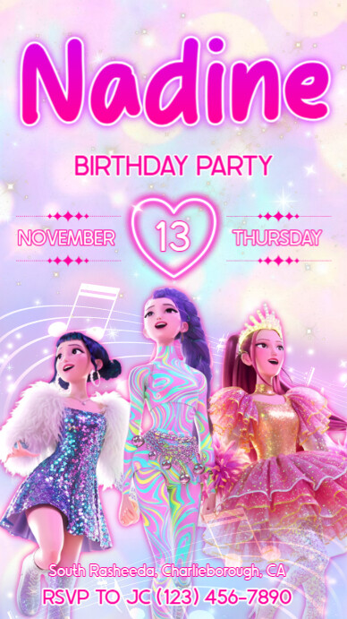 iconic birthday dresses Kpop Demon Hunters Happy Birthday  Scribbler Cards & Gifts