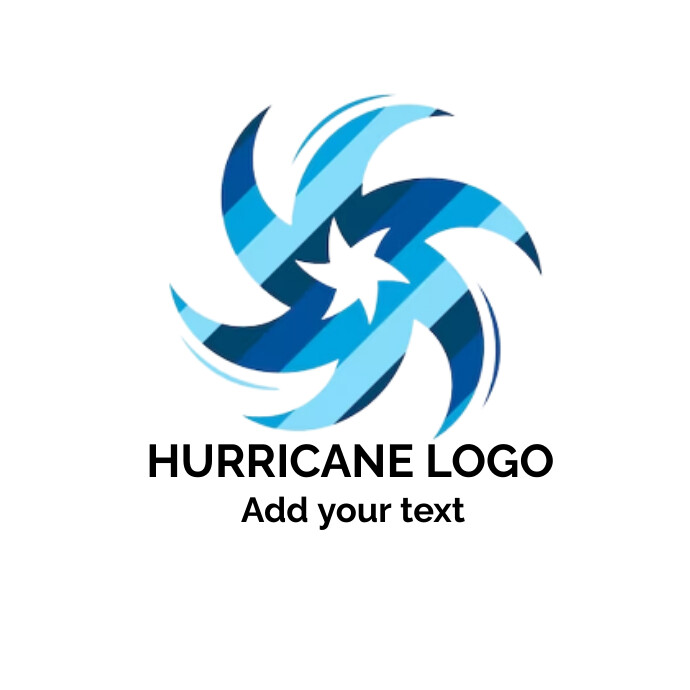 Hurricane Logo Template PosterMyWall