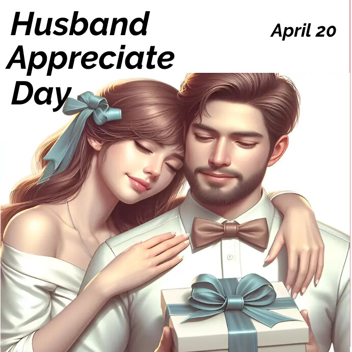 Husband appreciate day Template | PosterMyWall