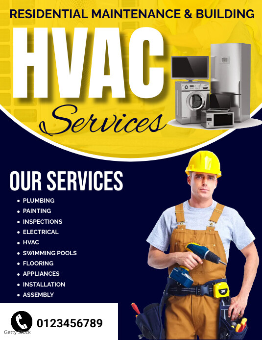 HVAC Flyer Template PosterMyWall