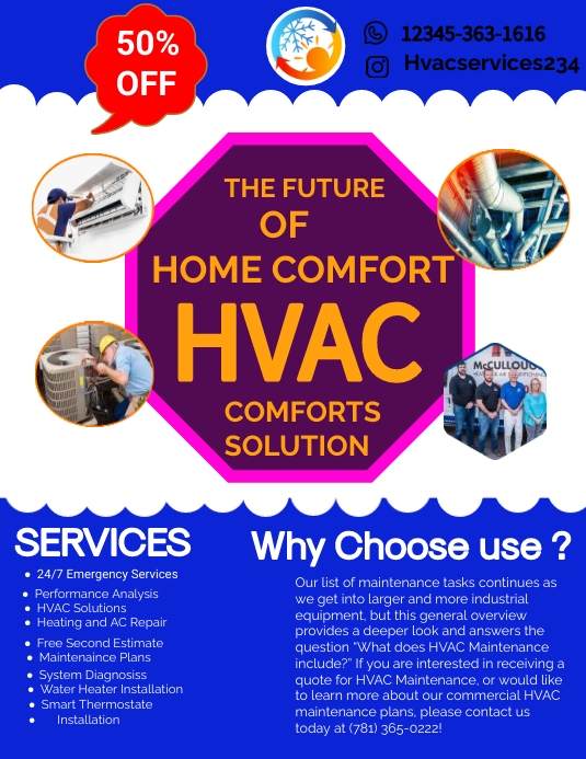 Copy of Hvac flyer PosterMyWall