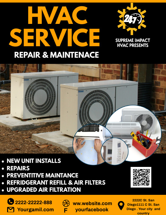 Salinan Hvac Training And Repairs Flyers PosterMyWall Salinan hvac training and repairs flyers postermywall