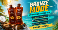 Hydrating Tanning Kit Gambar Bersama Facebook template