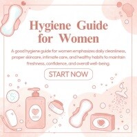Hygiene Guide Instagram-opslag template