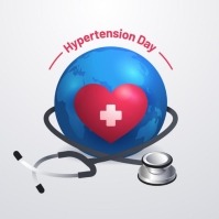 Hypertension day poster design template | PosterMyWall
