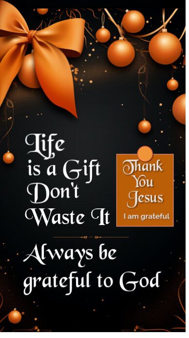 I am grateful Thank you Jesus Templat | PosterMyWall