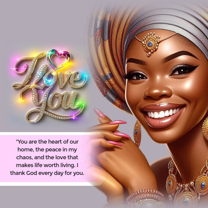 Copy of I love you | PosterMyWall