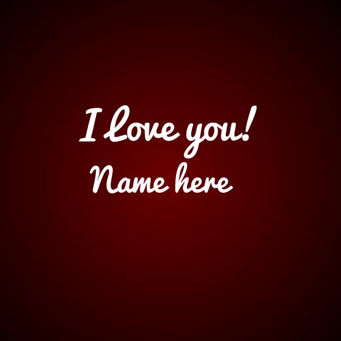 Copy of I love you Instagram Valentine's Day 2023 PosterMyWall