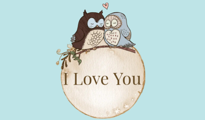 I love you tag post template free download