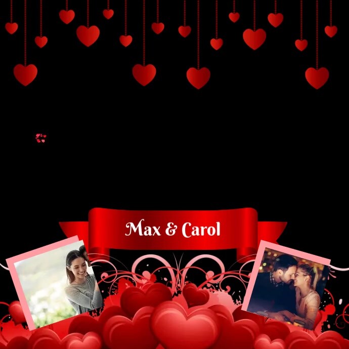 I Love You - Valentine´s Template | PosterMyWall