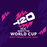 ICC T20 World Cup 2024 Logo template