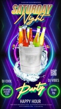 Bucket Nite Bucket Night Facebook Story Template | PosterMyWall