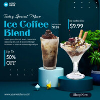 Ice Coffee Menu Template | PosterMyWall