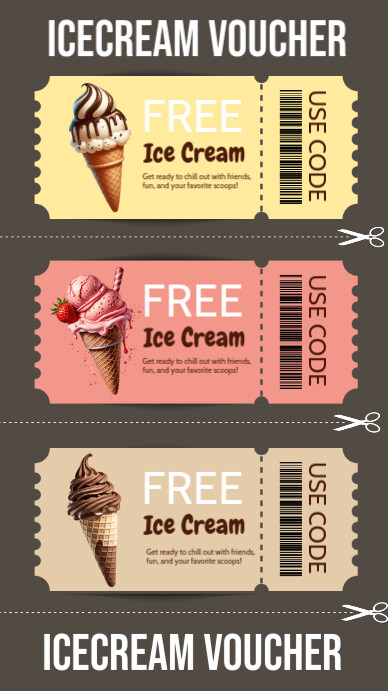 ice cream ,event,summer Instagram Story template