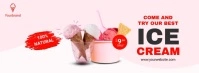 ice cream Portada de Facebook template