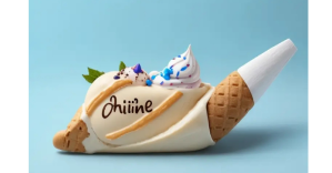 a boat shape like ice cream Facebook Ad template