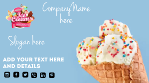 ice cream Presentación (16:9) template