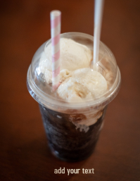 Ice Cream Float 2 Templat Postermywall