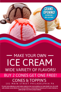 Customize 420 Ice Cream Templates Postermywall