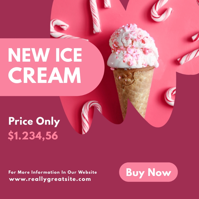 ICE CREAM PARLOUR TEMPLATE PosterMyWall