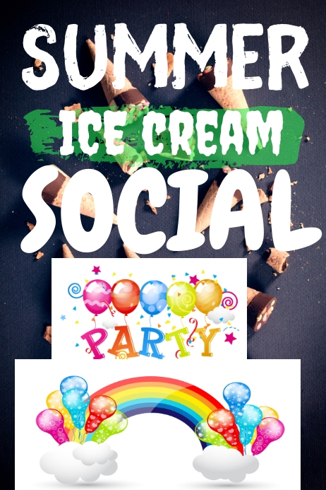 Copy of Ice cream poster design template | PosterMyWall
