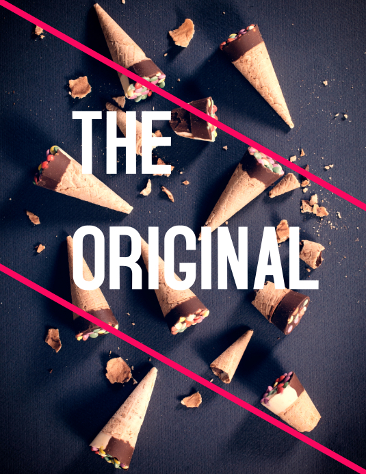 Ice Cream Posters Flyer (US Letter) template