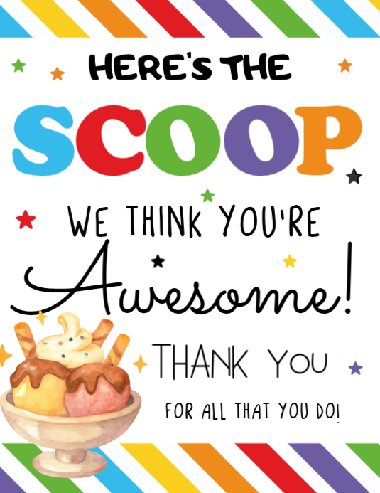Ice Cream Sign Template | PosterMyWall