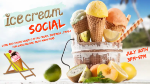Ice Cream Social Præsentation (16:9) template