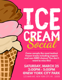 440 Ice Cream Customizable Design Templates Postermywall