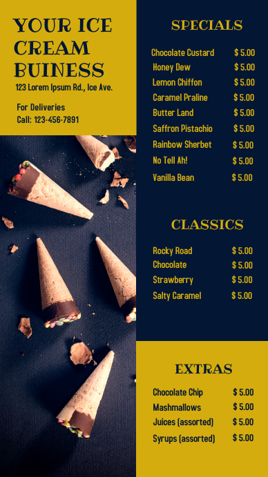 Copy of ICE DIG DISPLAY 9:16 | PosterMyWall