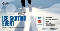 Ice Skating Event Ad Template Facebook Shared Image
