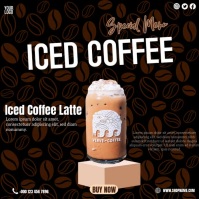 Special Iced Coffee Template | PosterMyWall